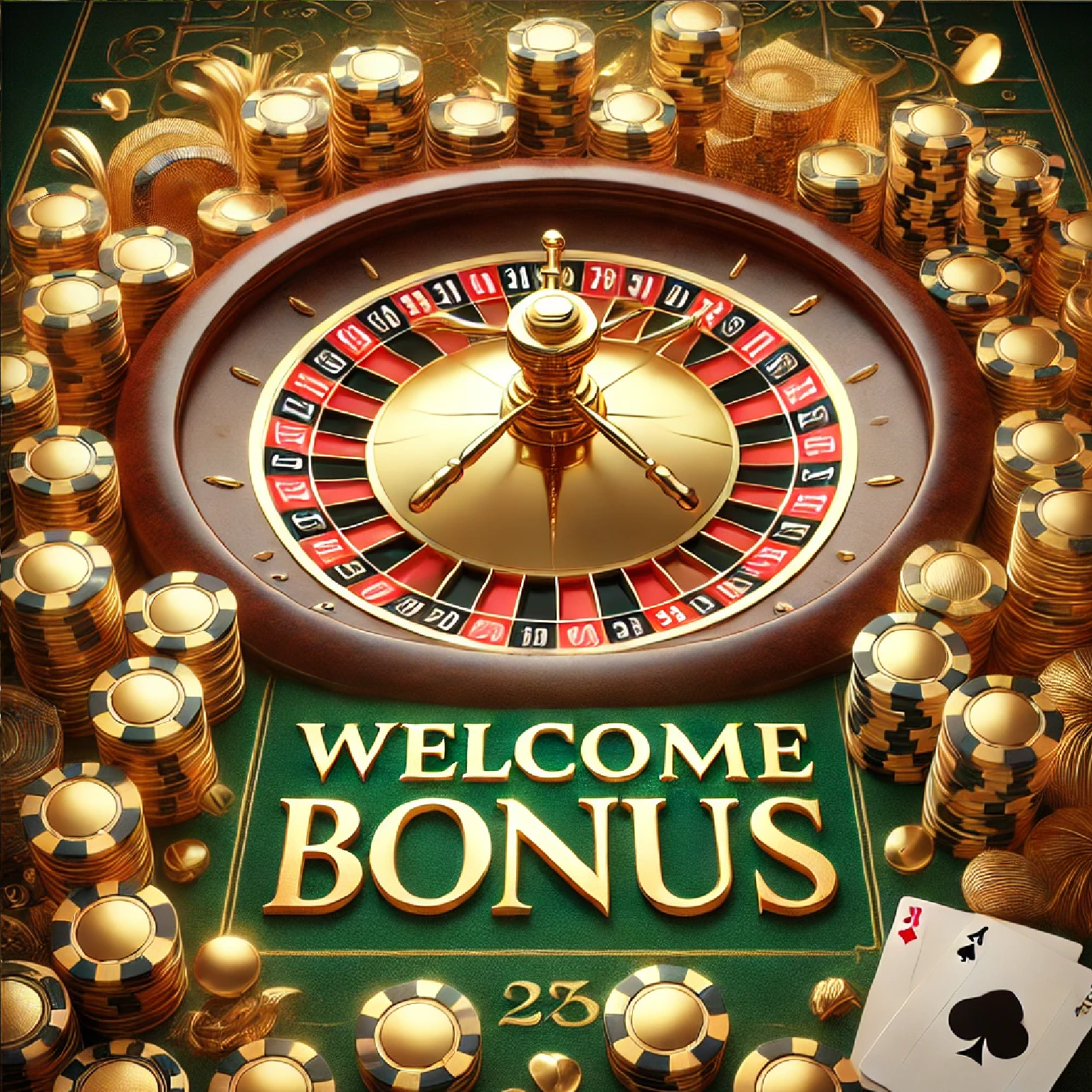 Illustration of a welcome bonus offer showing a 100% match up to $500